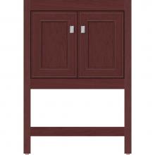 Strasser Woodenwork 54.311 - 24 X 18.5 X 34.5 Alki Spa Vanity Deco Miter Dk Cherry Std