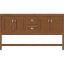 Strasser Woodenwork 54.313 - 60 X 21 X 34.5 Alki Spa Vanity Deco Miter Cinn Cherry Db