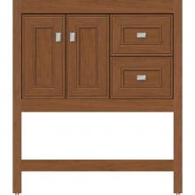 Strasser Woodenwork 54.325 - 30 X 18.5 X 34.5 Alki Spa Vanity Deco Miter Cinn Cherry Rh