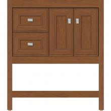 Strasser Woodenwork 54.326 - 30 X 18.5 X 34.5 Alki Spa Vanity Deco Miter Cinn Cherry Lh