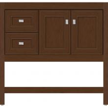 Strasser Woodenwork 54.535 - 36 X 21 X 34.5 Alki Spa Vanity Deco Miter Pecan Cherry Lh