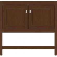 Strasser Woodenwork 54.548 - 36 X 18.5 X 34.5 Alki Spa Vanity Deco Miter Pecan Cherry Std
