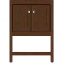 Strasser Woodenwork 54.542 - 24 X 18.5 X 34.5 Alki Spa Vanity Deco Miter Pecan Cherry Std