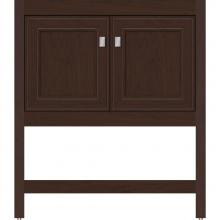Strasser Woodenwork 54.355 - 30 X 21 X 34.5 Alki Spa Vanity Deco Miter Choc Cherry Std