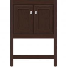 Strasser Woodenwork 54.235 - 24 X 21 X 34.5 Alki Spa Vanity Deco Miter Choc Cherry Std