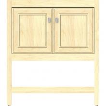 Strasser Woodenwork 54.368 - 30 X 18.5 X 34.5 Alki Spa Vanity Deco Miter Nat Maple Std