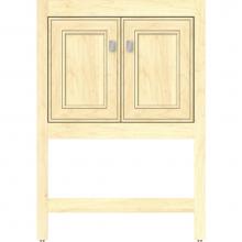 Strasser Woodenwork 54.312 - 24 X 18.5 X 34.5 Alki Spa Vanity Deco Miter Nat Maple Std