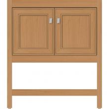 Strasser Woodenwork 54.445 - 30 X 18.5 X 34.5 Alki Spa Vanity Deco Miter Nat Oak Std