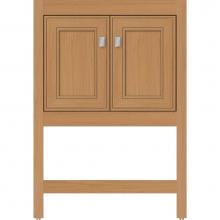 Strasser Woodenwork 54.447 - 24 X 18.5 X 34.5 Alki Spa Vanity Deco Miter Nat Oak Std