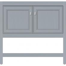 Strasser Woodenwork 54.440 - 36 X 18.5 X 34.5 Alki Spa Vanity Deco Miter Silver Oak Std
