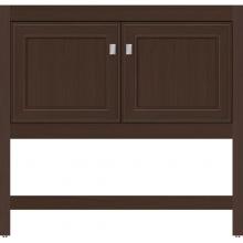 Strasser Woodenwork 54.625 - 36 X 21 X 34.5 Alki Spa Vanity Deco Miter Choc Oak Std