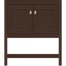 Strasser Woodenwork 54.622 - 30 X 18.5 X 34.5 Alki Spa Vanity Deco Miter Choc Oak Std