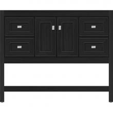 Strasser Woodenwork 54.687 - 42 X 21 X 34.5 Alki Spa Vanity Deco Miter Midnight Oak Sb