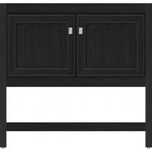 Strasser Woodenwork 54.704 - 36 X 18.5 X 34.5 Alki Spa Vanity Deco Miter Midnight Oak Std