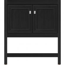 Strasser Woodenwork 54.699 - 30 X 21 X 34.5 Alki Spa Vanity Deco Miter Midnight Oak Std