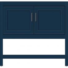 Strasser Woodenwork 58-192 - 36 X 18.5 X 34.5 Alki Spa Vanity Deco Miter Lapis Night Std