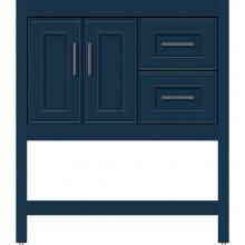 Strasser Woodenwork 58-186 - 30 X 18.5 X 34.5 Alki Spa Vanity Deco Miter Lapis Night Rh