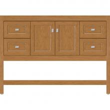 Strasser Woodenwork 54.886 - 48 X 21 X 34.5 Alki Spa Vanity Ogee Miter Nat Cherry Sb