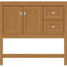 Strasser Woodenwork 54.899 - 36 X 21 X 34.5 Alki Spa Vanity Ogee Miter Nat Cherry Rh