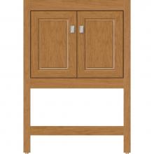 Strasser Woodenwork 54.957 - 24 X 21 X 34.5 Alki Spa Vanity Ogee Miter Nat Cherry Std