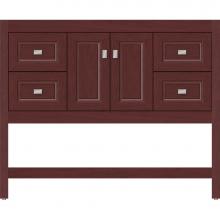 Strasser Woodenwork 54.897 - 42 X 18.5 X 34.5 Alki Spa Vanity Ogee Miter Dk Cherry Sb