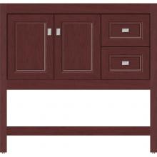 Strasser Woodenwork 54.917 - 36 X 18.5 X 34.5 Alki Spa Vanity Ogee Miter Dk Cherry Rh