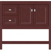 Strasser Woodenwork 54.902 - 36 X 21 X 34.5 Alki Spa Vanity Ogee Miter Dk Cherry Lh