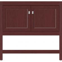 Strasser Woodenwork 55.047 - 36 X 18.5 X 34.5 Alki Spa Vanity Ogee Miter Dk Cherry Std