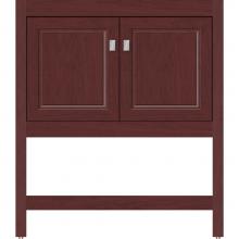 Strasser Woodenwork 55.015 - 30 X 18.5 X 34.5 Alki Spa Vanity Ogee Miter Dk Cherry Std