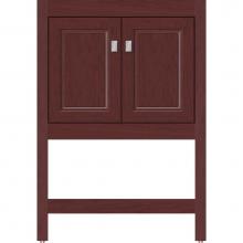 Strasser Woodenwork 54.958 - 24 X 21 X 34.5 Alki Spa Vanity Ogee Miter Dk Cherry Std