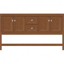 Strasser Woodenwork 54.963 - 60 X 21 X 34.5 Alki Spa Vanity Ogee Miter Cinn Cherry Db