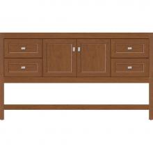 Strasser Woodenwork 54.985 - 60 X 21 X 34.5 Alki Spa Vanity Ogee Miter Cinn Cherry Sb