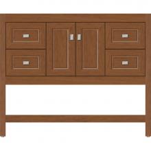 Strasser Woodenwork 54.968 - 42 X 18.5 X 34.5 Alki Spa Vanity Ogee Miter Cinn Cherry Sb