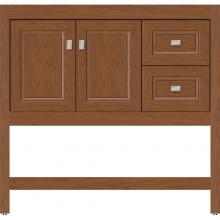 Strasser Woodenwork 54.971 - 36 X 18.5 X 34.5 Alki Spa Vanity Ogee Miter Cinn Cherry Rh