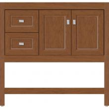 Strasser Woodenwork 54.970 - 36 X 21 X 34.5 Alki Spa Vanity Ogee Miter Cinn Cherry Lh