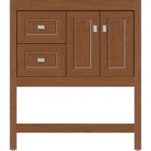 Strasser Woodenwork 54.976 - 30 X 18.5 X 34.5 Alki Spa Vanity Ogee Miter Cinn Cherry Lh