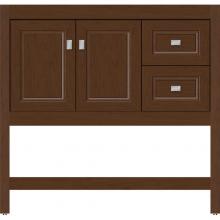 Strasser Woodenwork 55.132 - 36 X 18.5 X 34.5 Alki Spa Vanity Ogee Miter Pecan Cherry Rh