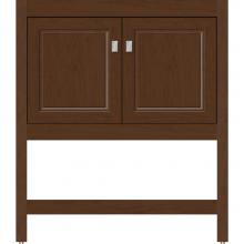 Strasser Woodenwork 55.142 - 30 X 18.5 X 34.5 Alki Spa Vanity Ogee Miter Pecan Cherry Std