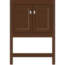 Strasser Woodenwork 55.139 - 24 X 21 X 34.5 Alki Spa Vanity Ogee Miter Pecan Cherry Std