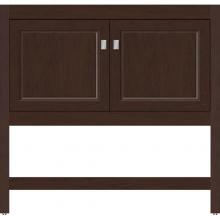 Strasser Woodenwork 55.037 - 36 X 21 X 34.5 Alki Spa Vanity Ogee Miter Choc Cherry Std