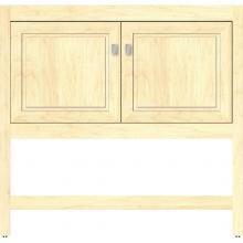 Strasser Woodenwork 55.044 - 36 X 21 X 34.5 Alki Spa Vanity Ogee Miter Nat Maple Std