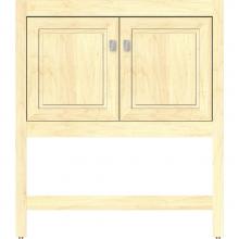 Strasser Woodenwork 55.012 - 30 X 21 X 34.5 Alki Spa Vanity Ogee Miter Nat Maple Std