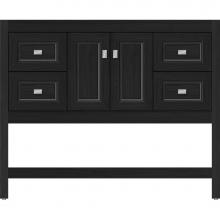 Strasser Woodenwork 55.181 - 42 X 21 X 34.5 Alki Spa Vanity Ogee Miter Midnight Oak Sb