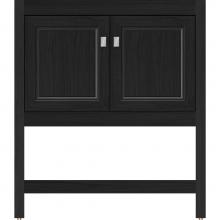 Strasser Woodenwork 55.193 - 30 X 21 X 34.5 Alki Spa Vanity Ogee Miter Midnight Oak Std