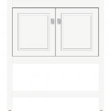Strasser Woodenwork 55.007 - 30 X 21 X 34.5 Alki Spa Vanity Ogee Miter Sat White Std