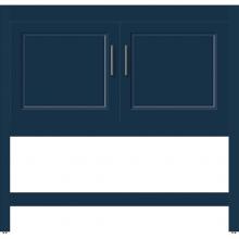 Strasser Woodenwork 58-828 - 36 X 21 X 34.5 Alki Spa Vanity Ogee Miter Lapis Night Std