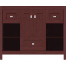 Strasser Woodenwork 50.382 - 42 X 21 X 34.5 Alki Cafe Vanity Shaker Dk Cherry Sb