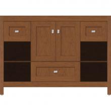 Strasser Woodenwork 50.373 - 48 X 21 X 34.5 Alki Cafe Vanity Shaker Cinn Cherry Sb