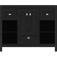 Strasser Woodenwork 55.457 - 42 X 21 X 34.5 Alki Cafe Vanity Shaker Midnight Oak Sb