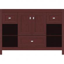 Strasser Woodenwork 55.294 - 48 X 21 X 34.5 Alki Cafe Vanity Deco Miter Dk Cherry Sb